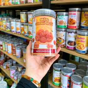 Mận Sấy Chanh Muối Thơm Ngon 500g - Hũ Pet - MSCMHP500G