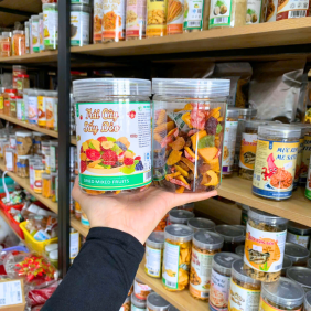 Trái Cây Sấy Dẻo Thơm Ngon 300g - Hũ Pet - TCSDHP300G