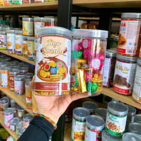 Kẹo Socola Mix 450g - Hũ Pet - KSMKP450G