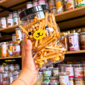 Bánh Quy Tạo Hình (Quy Đũa) 300g - Hộp Gấu Lớn - BQTHQDHGL300G