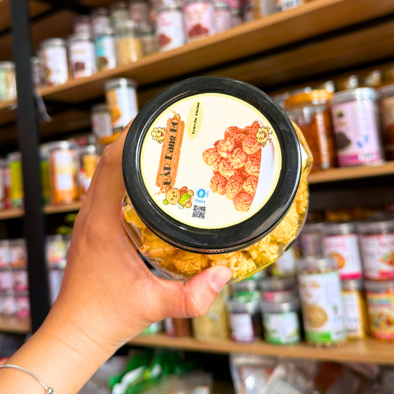 Bắp Rang Bơ (Vị Truyền Thống) 230g - Hộp Gấu Lớn Bắp Rang Bơ (Vị Truyền Thống) 230g - Hộp Gấu Lớn