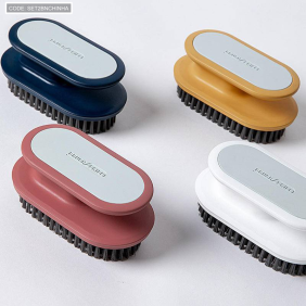 Set 2 Bàn Chải Nhựa Chà Đồ chà Sàn Có Tay Cầm 12CM - SET2BNCHINHA