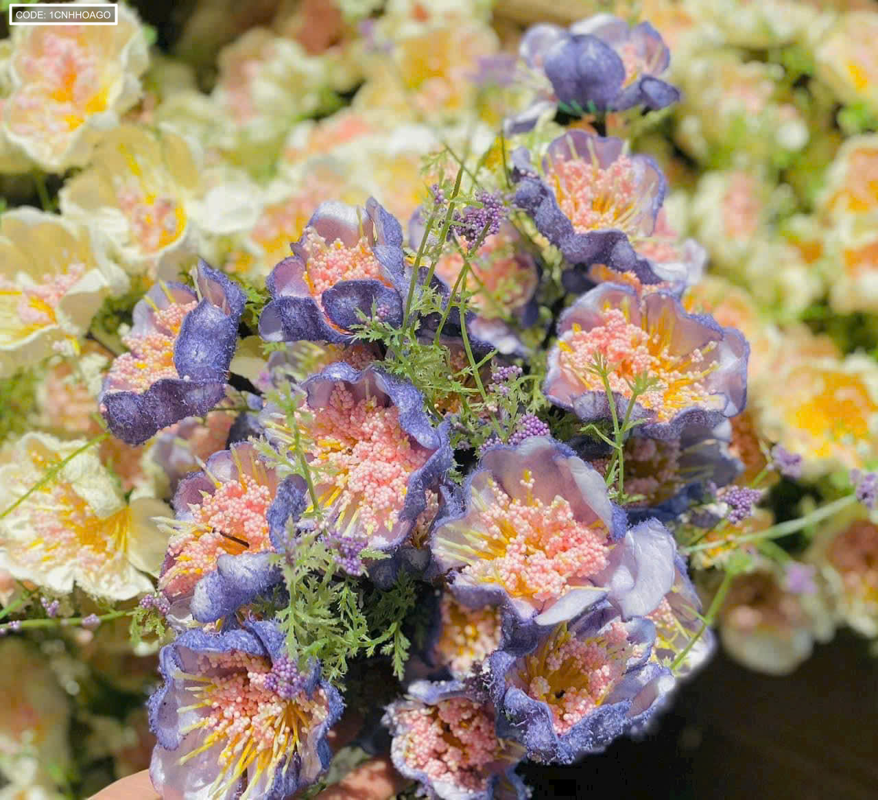 Kho sỉ 1 Cành HOA GẠO XỐP Nhiều Màu Kho sỉ 1 Cành HOA GẠO XỐP Nhiều Màu