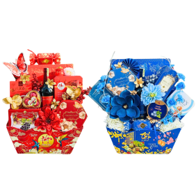 Giỏ Quà Tết Sung Túc An Khang - Quà Tặng Tết Sang Trọng - Quà Trang Trí Tết - QTTT05