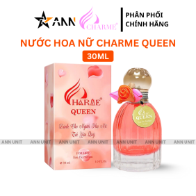 Nước Hoa Nữ Charme Queen 30ml - Hương Thơm Quyến Rũ Gợi Cảm - 8936194690180