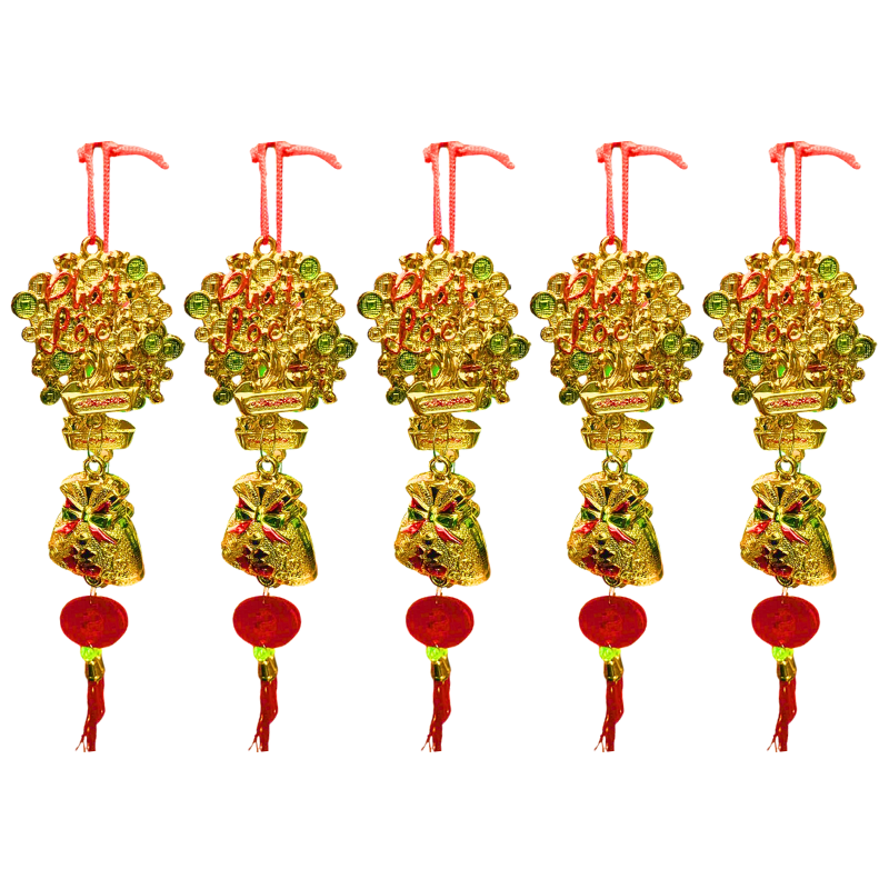 Túi 5 Dây Liễn Treo Túi Tiền Nơ Treo Cây Cảnh Trang Trí Tết - Móc Khóa Túi Thần Tài Túi 5 Dây Liễn Treo Túi Tiền Nơ Treo Cây Cảnh Trang Trí Tết - Móc Khóa Túi Thần Tài