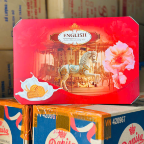 Bánh Nhí English Thơm Ngon - Bánh Quy Con Ngựa English Trang Trí Tết - BNE02
