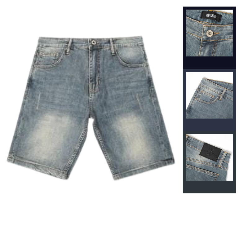 27623_41_20251212180228.png Quần Short Jeans Nam Denim Nam Diagonal Old Sailor - 7146 - QB449