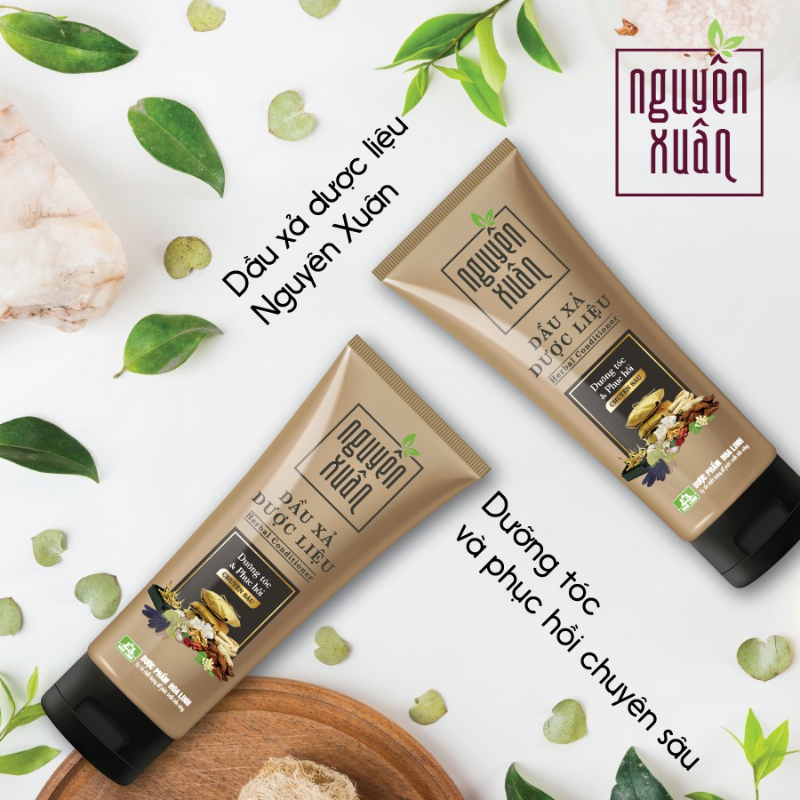 Dầu Xả Dược Liệu Nguyên Xuân Giúp Nuôi Dưỡng Tóc 150ml