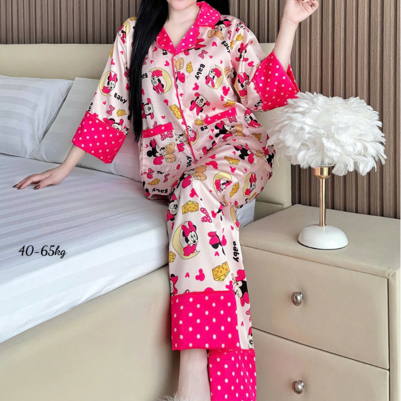 27668_41_20251216102227.png Đồ Bộ Ngủ Nữ - Đồ Bộ Quần Dài Họa Tiết Đơn Giản Mặc Mát Thoải Mái 40–65kg - DBO5202