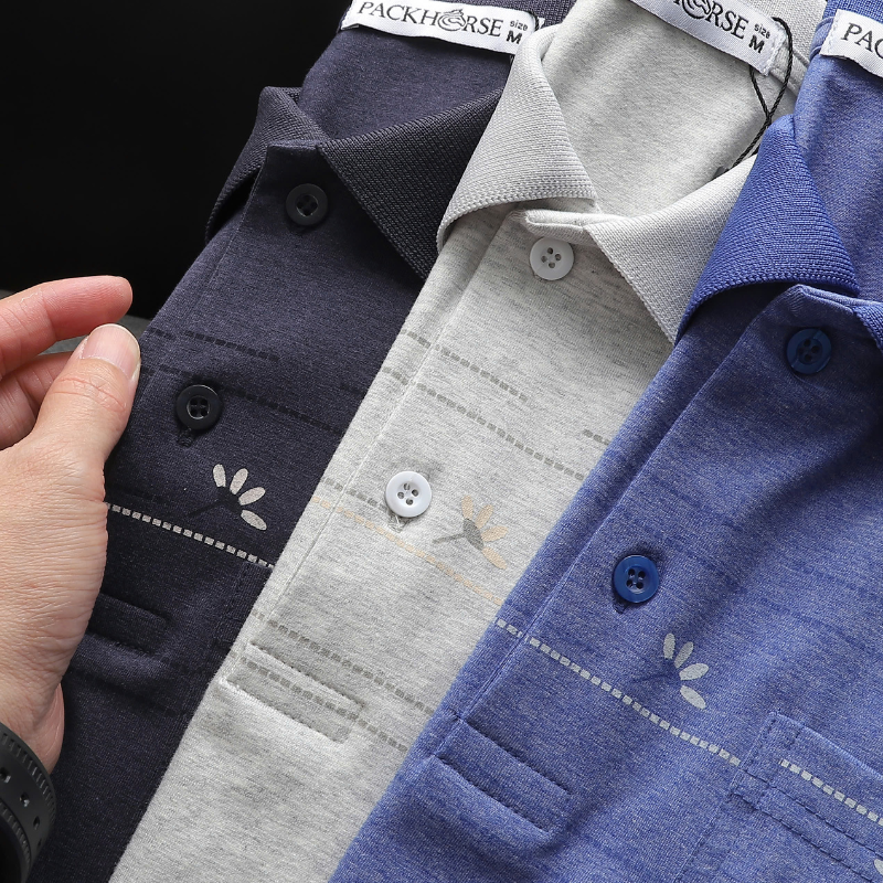 27681_15_20251217104113.png Áo Thun Nam Polo - Áo Thun Cổ Bẻ Nam Phối Sọc Hoa Túi Trước Ngực Sang Trọng Có Big Size - CS297