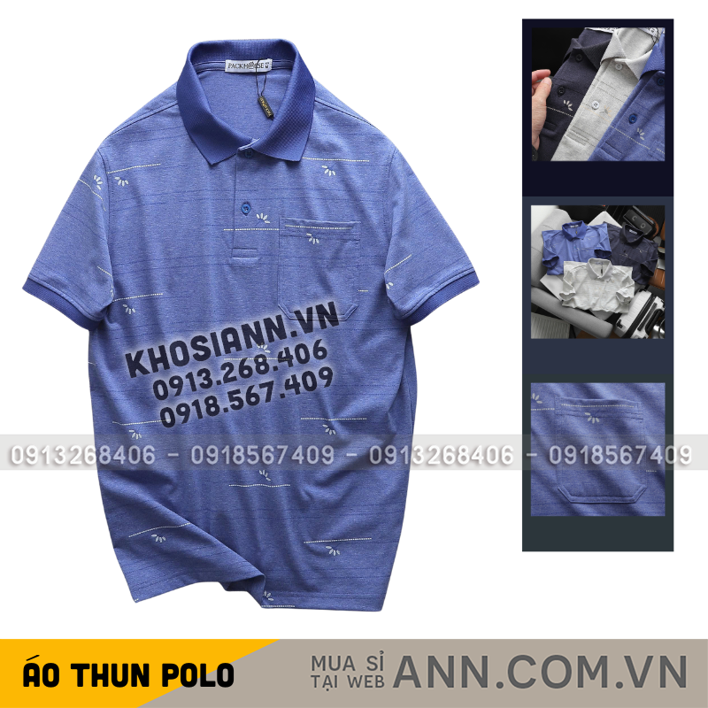 27681_he-thong_20251217104100.png Áo Thun Nam Polo - Áo Thun Cổ Bẻ Nam Phối Sọc Hoa Túi Trước Ngực Sang Trọng Có Big Size - CS297