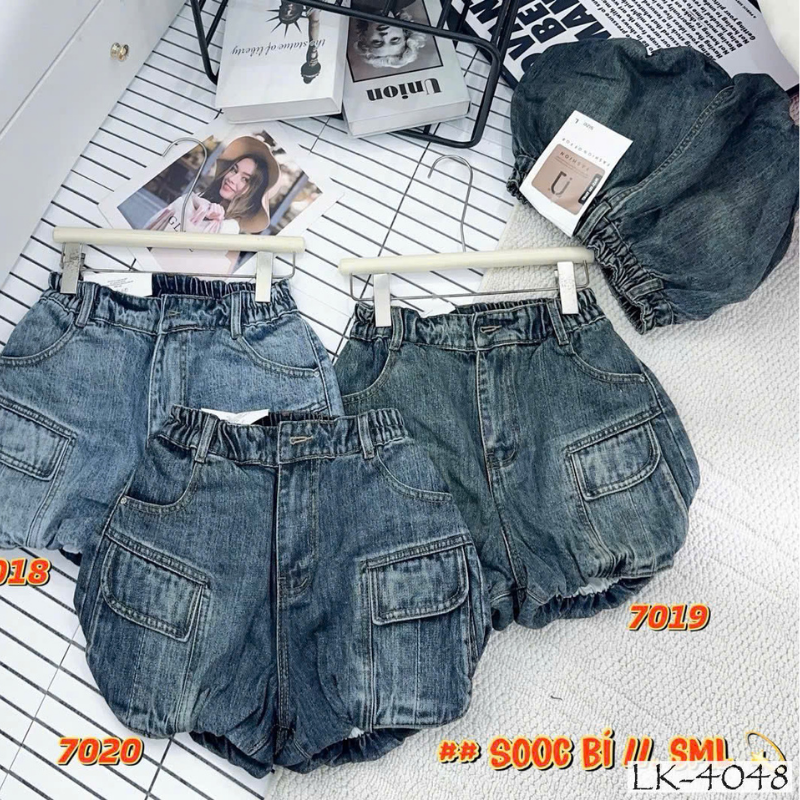 27695_95_20251219122059.png Quần Short Jeans Nữ - Quần Jeans Ống Suông - Quần Bí Ngô - Váy Ngắn Nữ Dễ Thương Vải Đẹp Dày Mềm Không Co Giãn - QG308