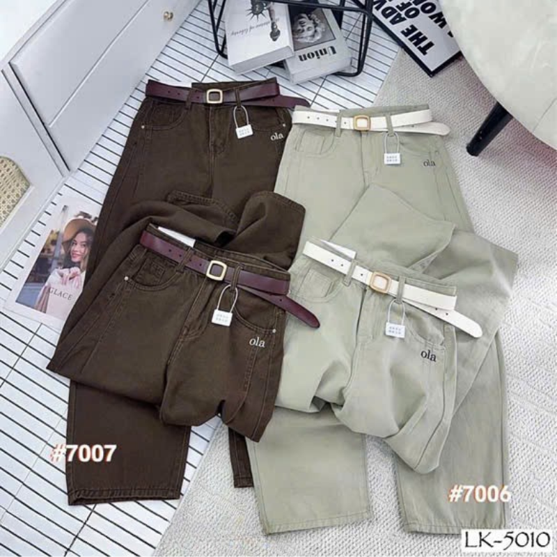 27700_180_20251219154431.png Quần Thụng Nữ - Quần Jeans Thụng - Quần Thụng Kaki Nữ Rách Túi Chất Liệu Vải Dày Mềm Không Co Giãn - QG313