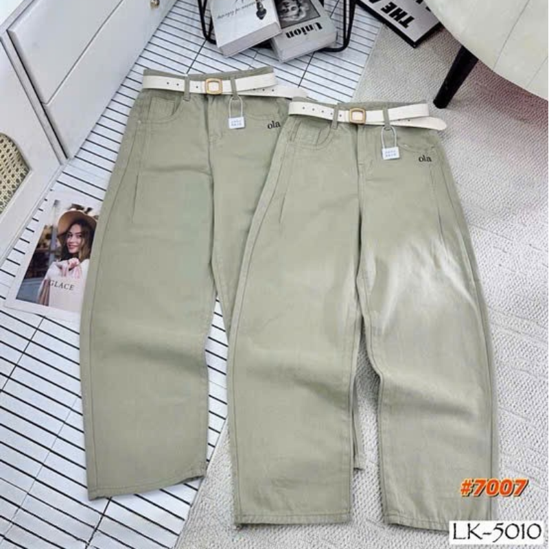 27700_181_20251219154431.png Quần Thụng Nữ - Quần Jeans Thụng - Quần Thụng Kaki Nữ Rách Túi Chất Liệu Vải Dày Mềm Không Co Giãn - QG313