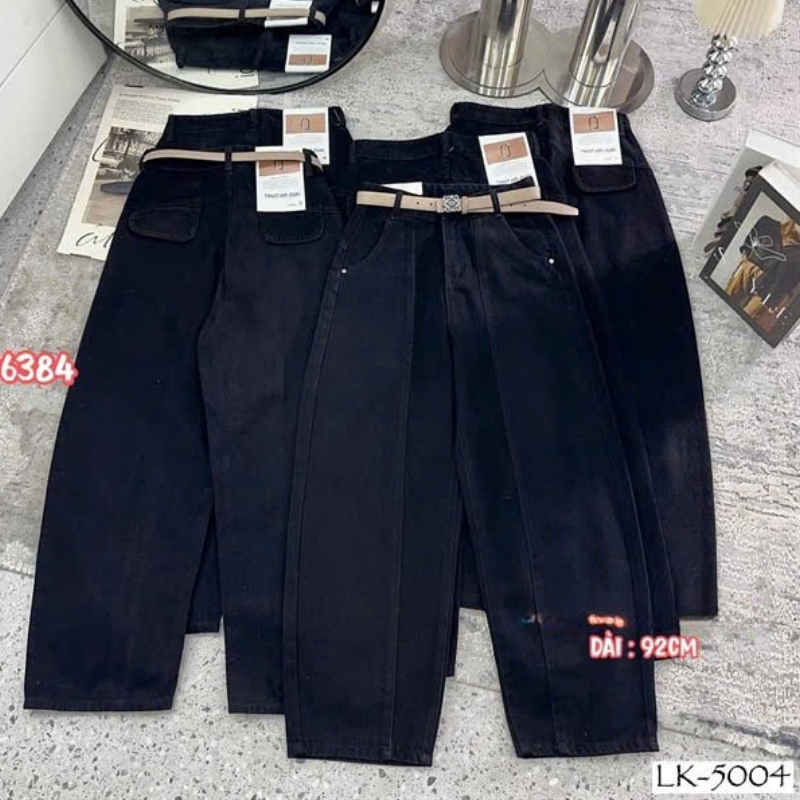 27700_184_20251219154433.png Quần Thụng Nữ - Quần Jeans Thụng - Quần Thụng Kaki Nữ Rách Túi Chất Liệu Vải Dày Mềm Không Co Giãn - QG313