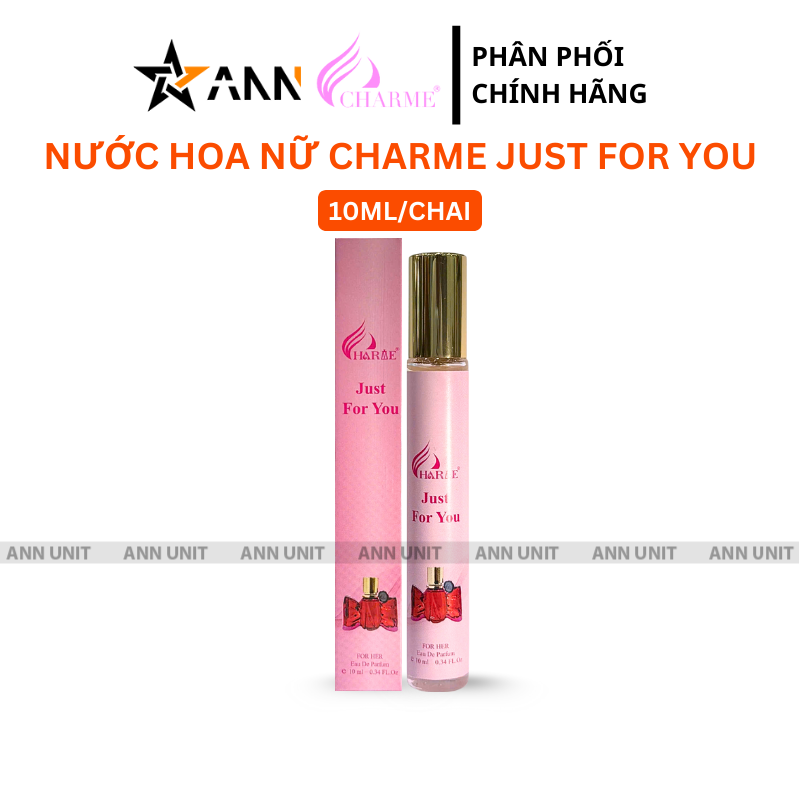 27742_99_20251223121602.png Nước Hoa Nữ Charme Just For You 10ml - Hương Thơm Ngọt Ngào Tươi Mát - 8936194698261LE