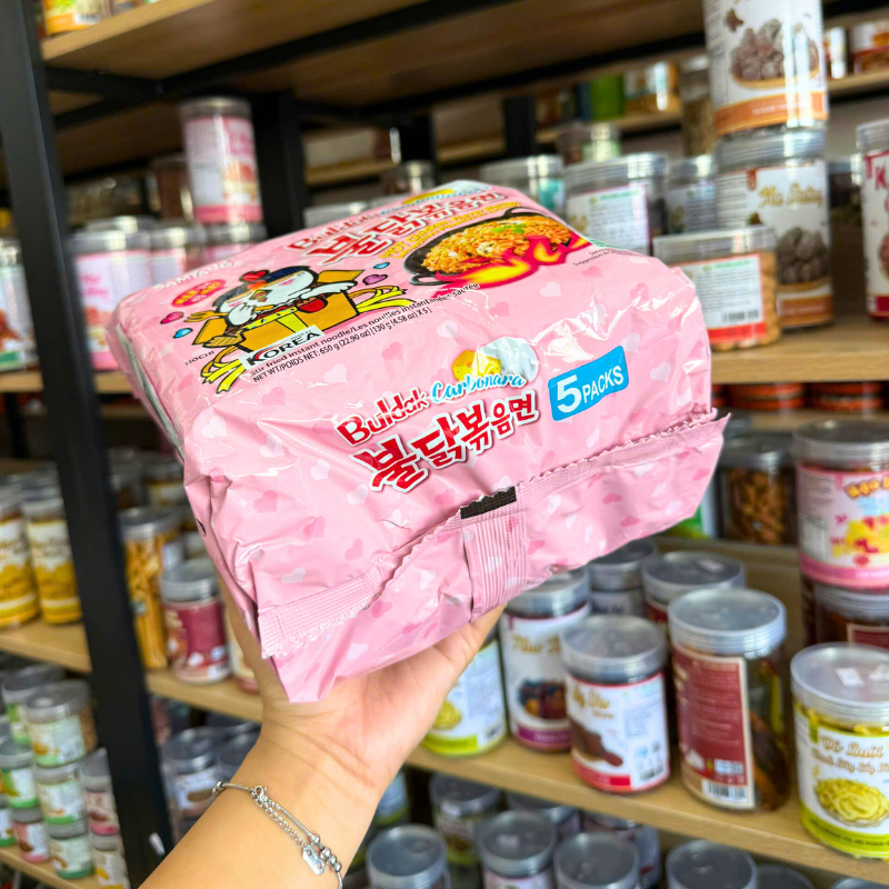 Nguồn sỉ mì Samyang Gà Hồng - Mì Phô Mai Hàn Quốc Samyang 5 Gói Nguồn sỉ mì Samyang Gà Hồng - Mì Phô Mai Hàn Quốc Samyang 5 Gói