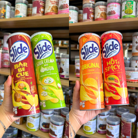 Khoai Tây Slide Lon 900g 4 Vị Thơm Ngon - KTSL900G