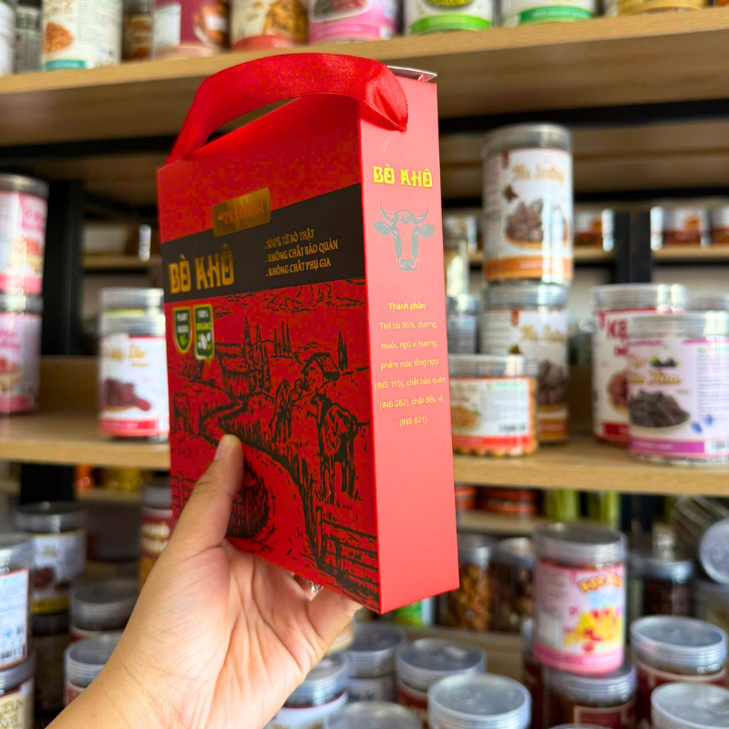 Kho sỉ khô Bò Malai Siêu Cay 400g - Khô Bò Miếng Thượng Hạng Kho sỉ khô Bò Malai Siêu Cay 400g - Khô Bò Miếng Thượng Hạng