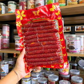 Lạp Xưởng Tôm Trứng Muối Đặc Sản Sóc Trăng Thơm Ngon - LXTTMST