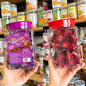 Kẹo Chocolate Gse - Kẹo Sô Cô La Thơm Ngon Vị Dâu - Nho Hộp 30 Cái x 10g - 6943273686776