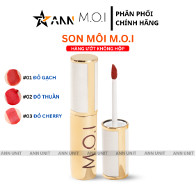 Không Hộp - Son Môi Love M.O.I Màu Vàng - Son Moi 3 Màu - SMOI01
