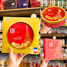 Bánh Quy Bơ Pháp Lu Hôp Thiếc Lớn - Bánh Lu Pháp Thơm Ngon 540g - 8934680114967