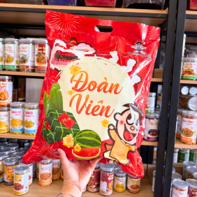 Bánh Gạo Đoàn Viên Want Want - Bánh Gạo Want Want 495g x 8 Gói - 8935302301680