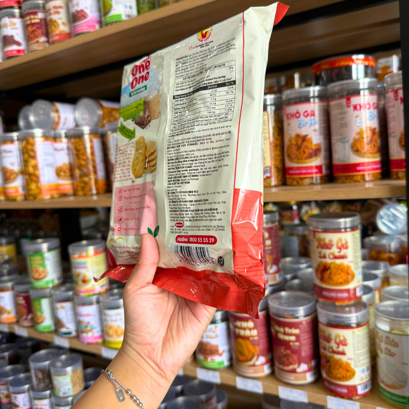 Giá sỉ bánh Gạo ONE ONE Gói Vị Bò Nướng Bổ Sung Canxi 117g Giá sỉ bánh Gạo ONE ONE Gói Vị Bò Nướng Bổ Sung Canxi 117g