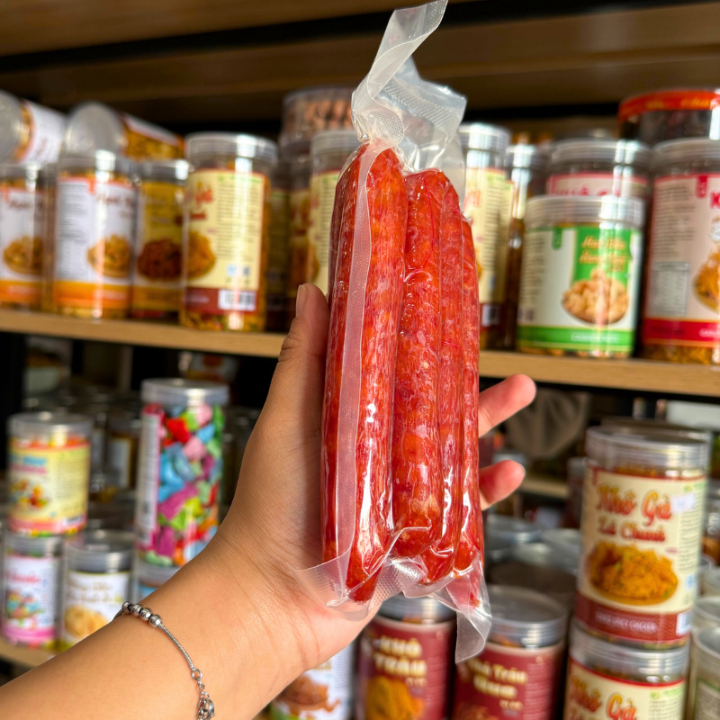 Giá sỉ lạp Xưởng Chaos Sua 500gr Thái Lan Đỏ Giá sỉ lạp Xưởng Chaos Sua 500gr Thái Lan Đỏ