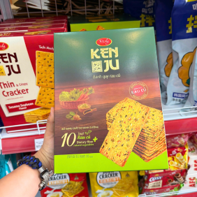 Bánh Quy Rau Củ RICHY KENJU Hộp Giấy Vuông 288g - 8936047443857