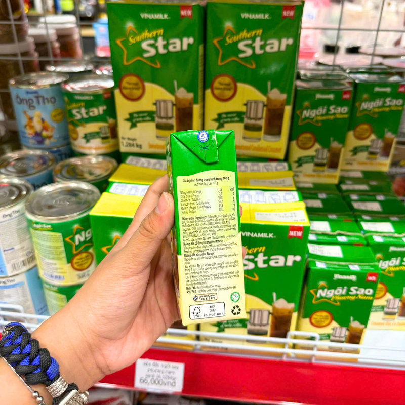 Sữa Đặc Ngôi Sao Hộp Giấy Nhỏ 380g Sữa Đặc Ngôi Sao Hộp Giấy Nhỏ 380g