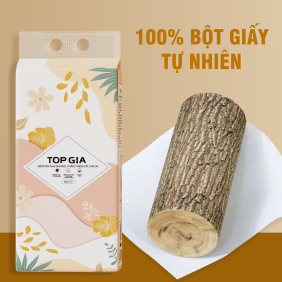 1 Gói Giấy Ăn Rút Đáy Topgia Tiểu Hạ - GIAYTOPGIATIEUHA