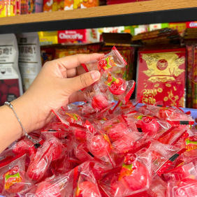 Kẹo Dẻo Hàng Xá Cherry Có Nhân 100g - KDHXCCN100G