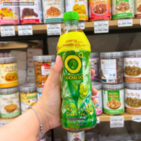 1 Chai Trà Xanh Không Độ Number 1 - Trà Xanh Vị Chanh Thiên Nhiên Không Độ (455ml/Chai) - 8936193070013LE