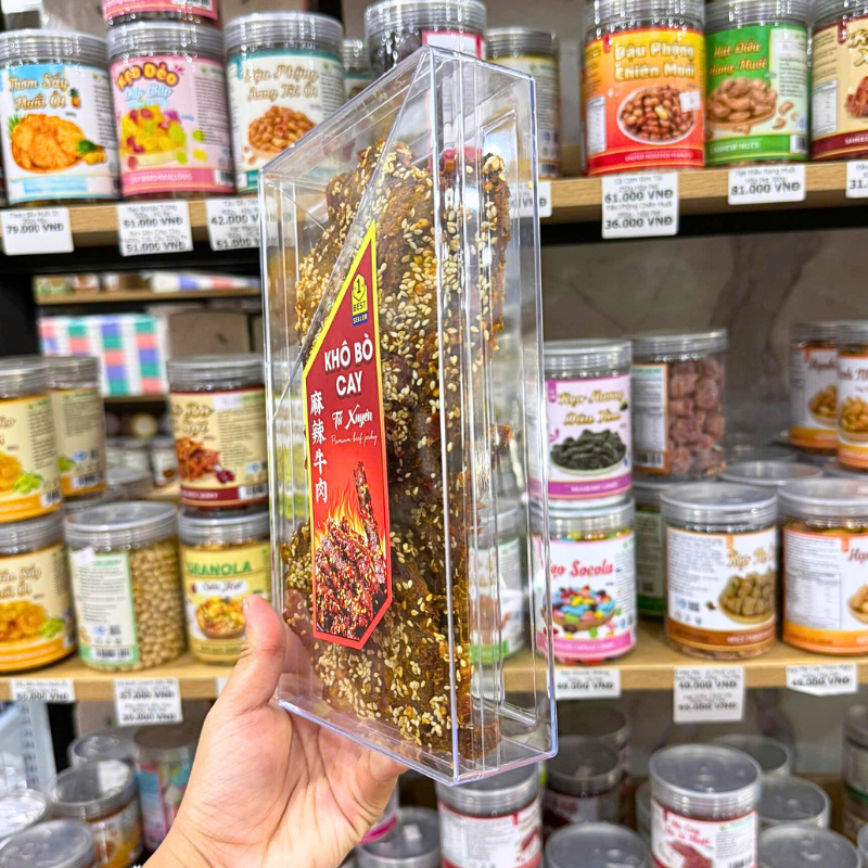 Shop sỉ khô Bò Cay TỨ XUYÊN PREMIUM BEEF GERKY 500g Shop sỉ khô Bò Cay TỨ XUYÊN PREMIUM BEEF GERKY 500g