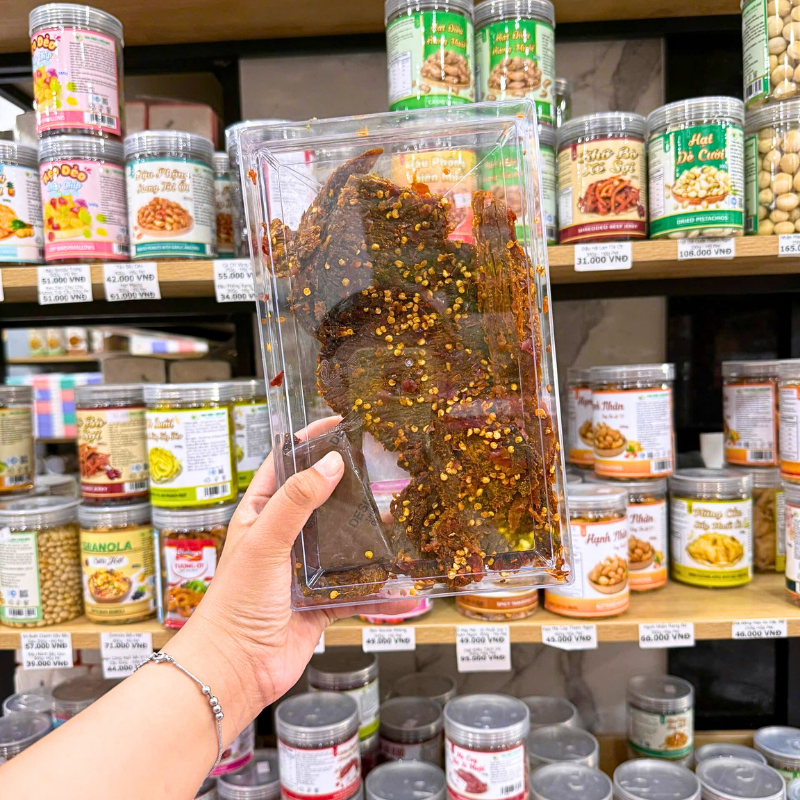 Khô Bò Siêu Cay MALAI PREMIUM BEEF GERKY 500g Khô Bò Siêu Cay MALAI PREMIUM BEEF GERKY 500g