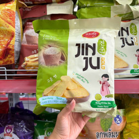Bánh Gạo Richy Jinju Cốm Sữa 145g - 8938532962362