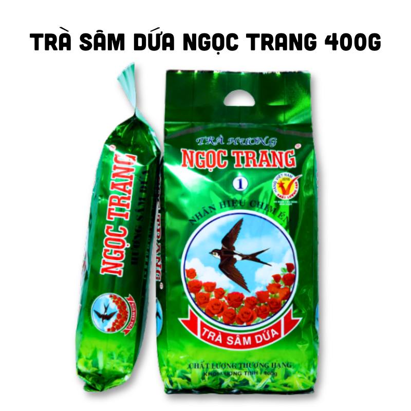 Kho sỉ trà Sâm Dứa Ngọc Trang Bịch Lớn 400g Kho sỉ trà Sâm Dứa Ngọc Trang Bịch Lớn 400g