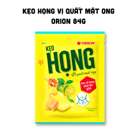 Kẹo Họng ORION Vị Quất Mật Ong Gói 84g - 8936036025453