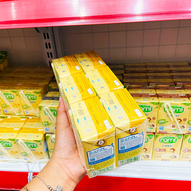 Mua sỉ sữa Đậu Nành FAMI Vị Phô Mai Lốc 6 Hộp (200ml/Hộp) Mua sỉ sữa Đậu Nành FAMI Vị Phô Mai Lốc 6 Hộp (200ml/Hộp)