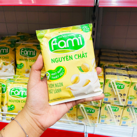 Combo 5 Bịch Sữa Đậu Nành FAMI Nguyên Chất 200ml - 8934614021644