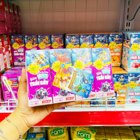 Sữa Dinh Dưỡng Trái Cây KUN Hương Nho Lốc 4 Hộp - (180ml/Hộp) - 8936025773181