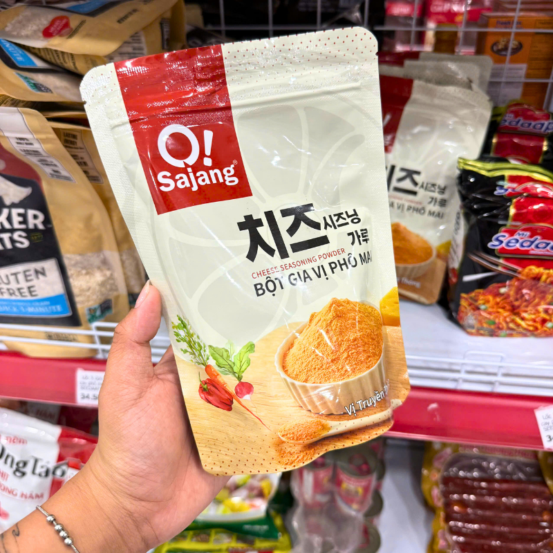 Mua sỉ bột Gia Vị Phô Mai O!SAJANG Vị Truyền Thống 250g Mua sỉ bột Gia Vị Phô Mai O!SAJANG Vị Truyền Thống 250g