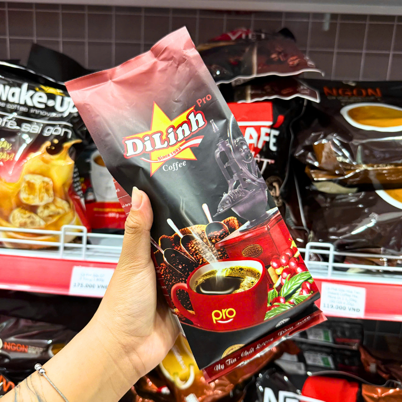 Kho sỉ cà Phê Di Linh Pro 500g - Bịch 24 Gói Kho sỉ cà Phê Di Linh Pro 500g - Bịch 24 Gói