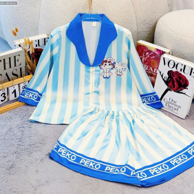 Đồ Bộ pijama Tay Lỡ Quần Đùi KH 10.15411 - DBOR0027