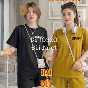 Đồ bộ tay ngắn quần đùi chất cotton thái size đại 50-65kg Dd 10320 - DBOR0054