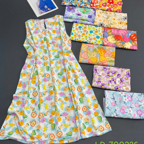 Đầm nữ vải tole mát LĐ-700326 - DBOR0107