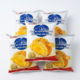 Combo 5 Cái Bánh Mì Chà Bông AIDEBAO Nhân Sữa Trứng - 6972776444620CB5